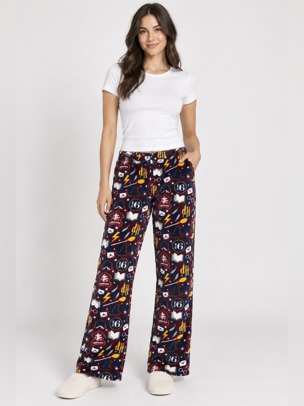 Wizard-Themed Fleece Pants‎